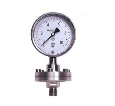 防強腐全塑隔膜壓力表